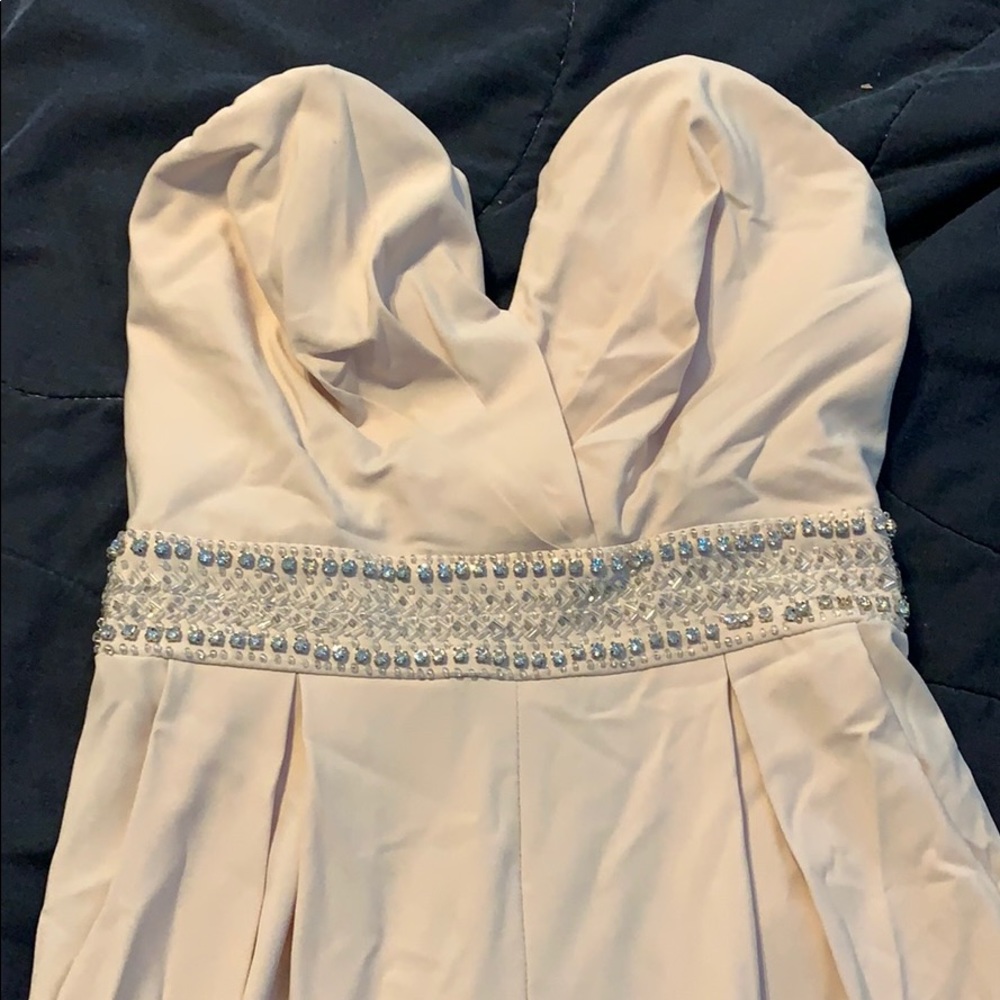 Light peach jumpsuit